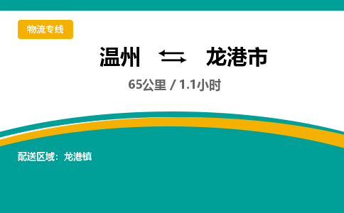 温州到龙港市物流专线